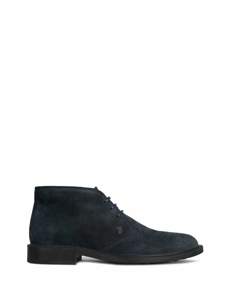 Tods Suede Oxford Boots