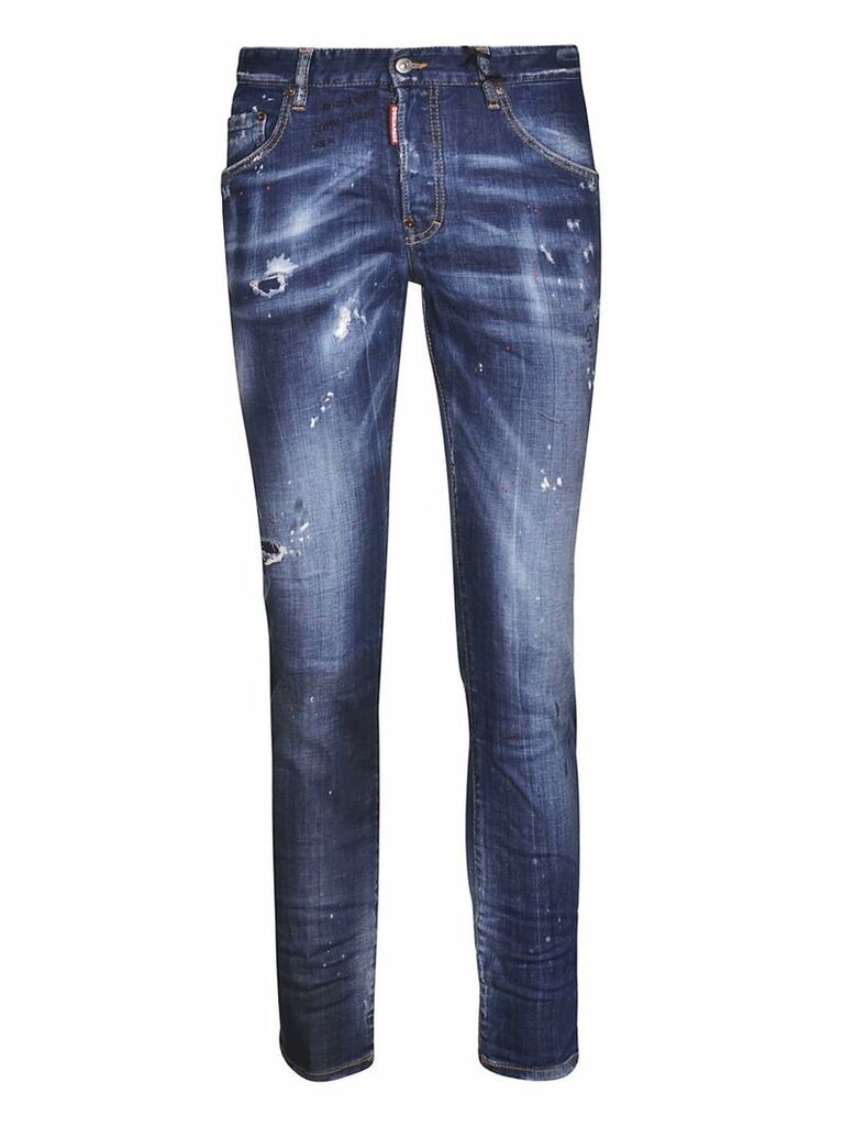 Dsquared2 Distressed Slim-fit Jeans