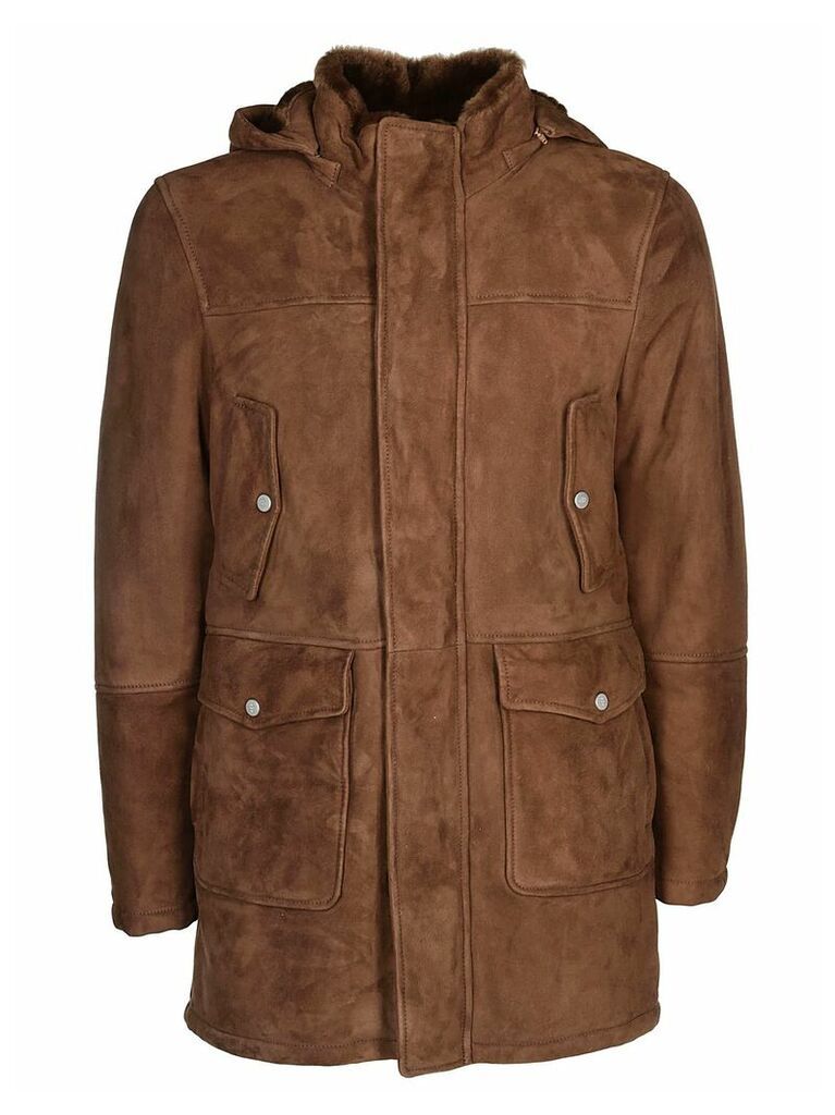 Eleventy Leather Jacket