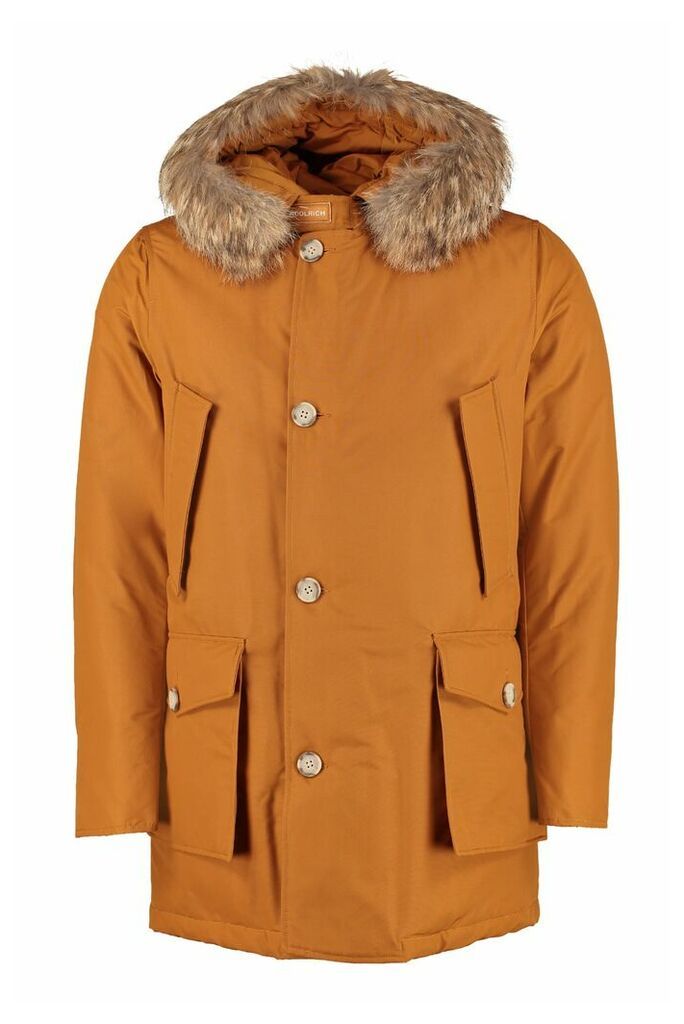 Arctic Parka With Fur Trimmed Hood