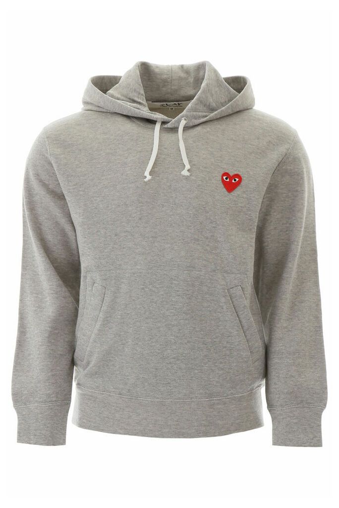 Hoodie With Heart Patch