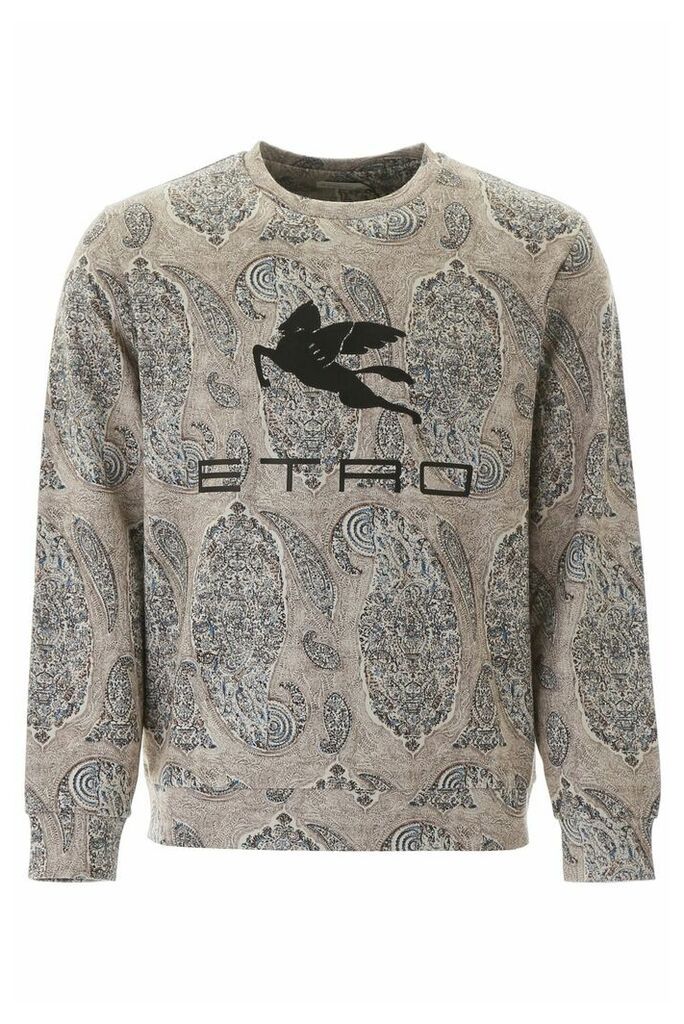 Sweatshirt With Pegaso Patch