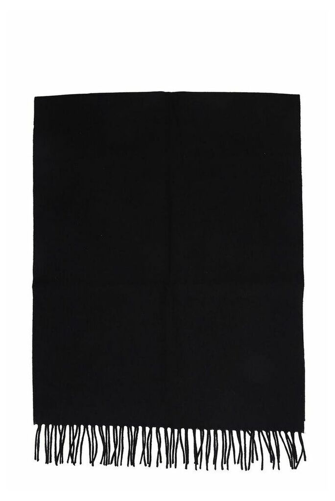 Lanvin Scarve In Black Wool