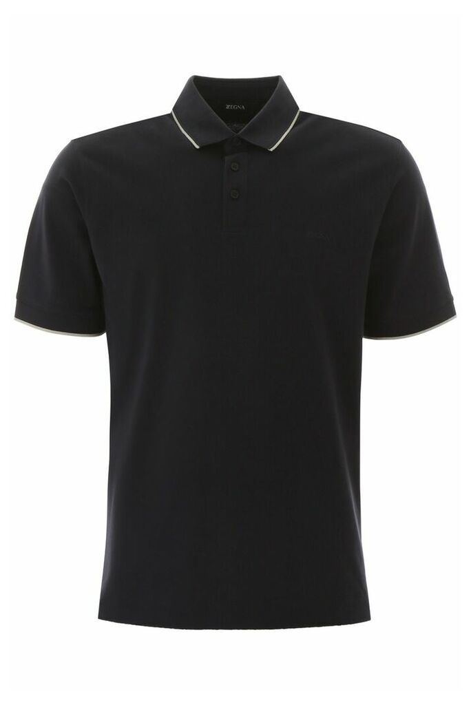 Z Zegna Piquet Polo Shirt