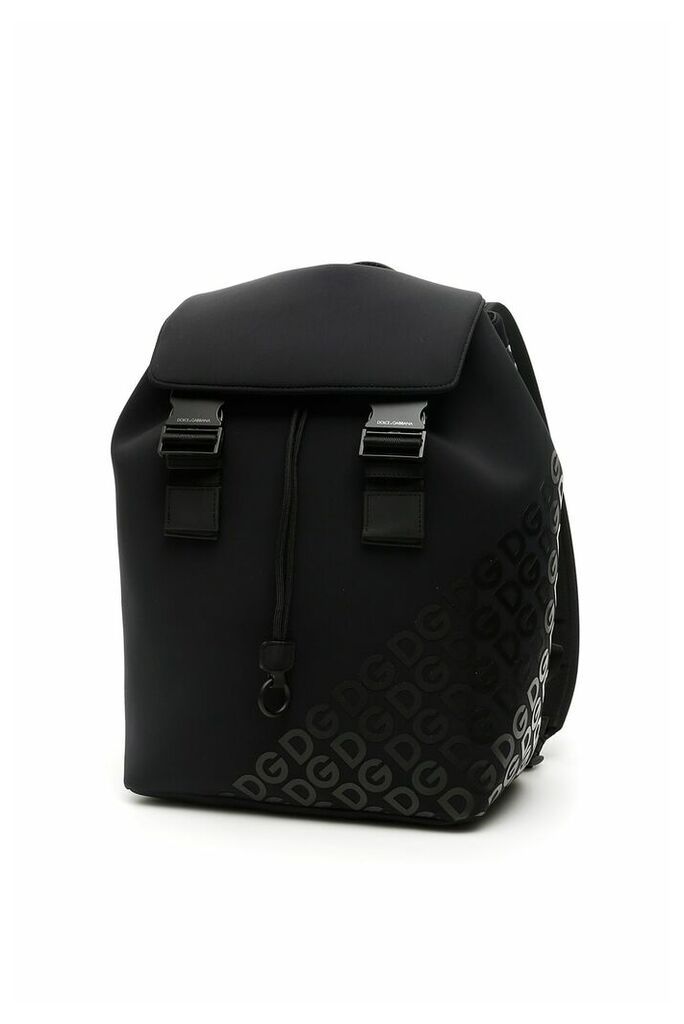 Dolce & Gabbana Millennials Logo Neoprene Backpack