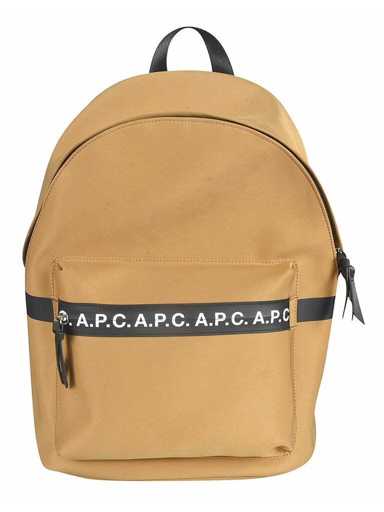 A.P.C. Front Logo Panel Backpack