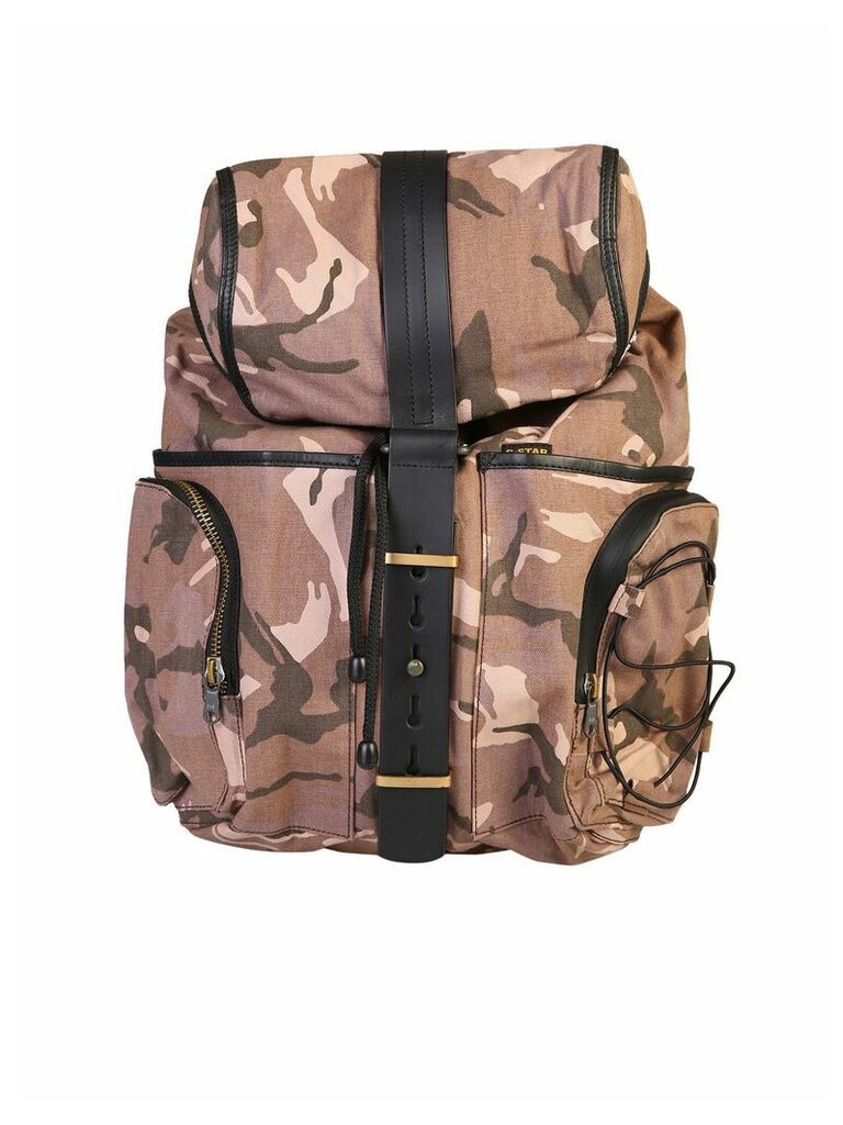 Camouflage Motif Backpack