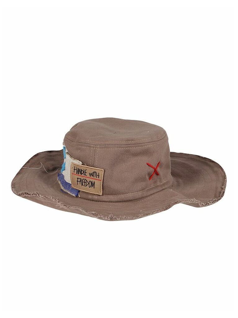 Brown Cotton Hat