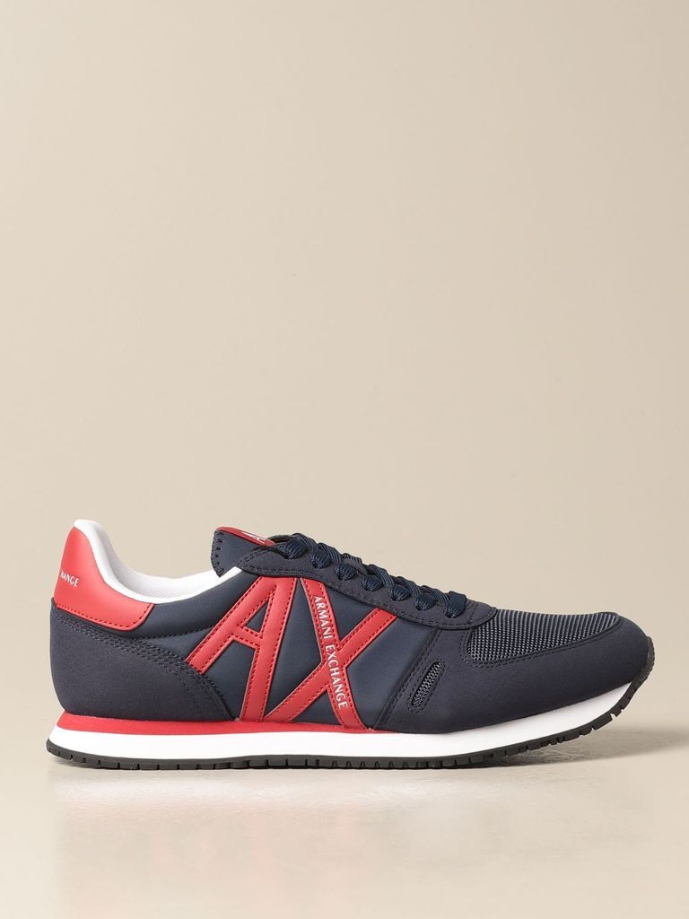 Armani Exchange Sneakers Basic Running Sneakers With Contrast Logo