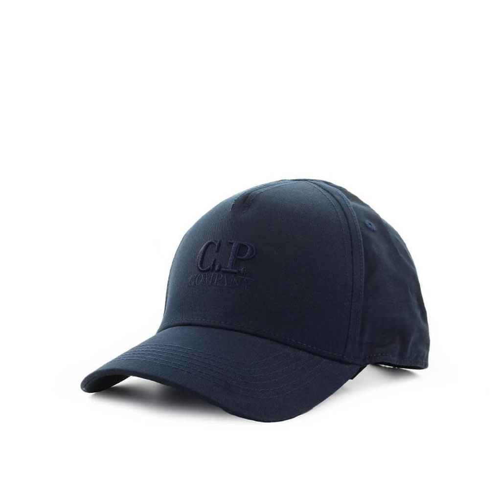 Navy Blue Baseball Cap With Logo