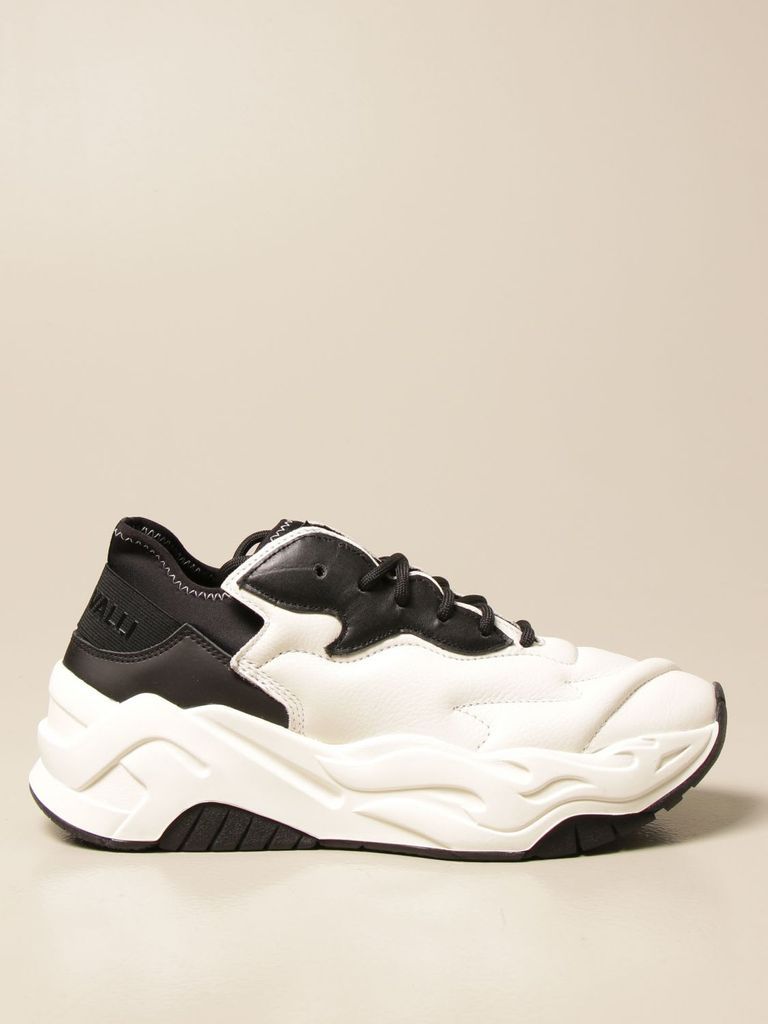 Sneakers P1thon Just Cavalli Sneakers In Leather And Neoprene