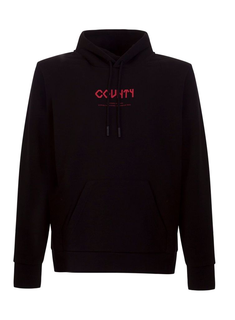County Of Milan Iconic Print Hoodie