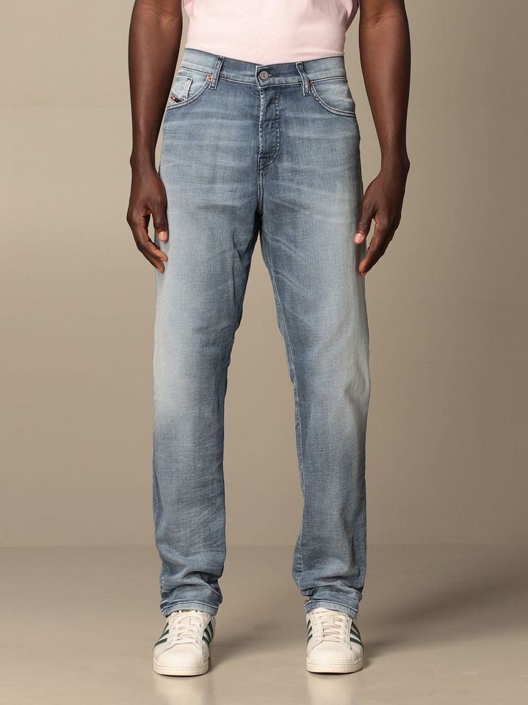 Jeans D-fining Diesel Carrots Fit Jeans In Washed Denim
