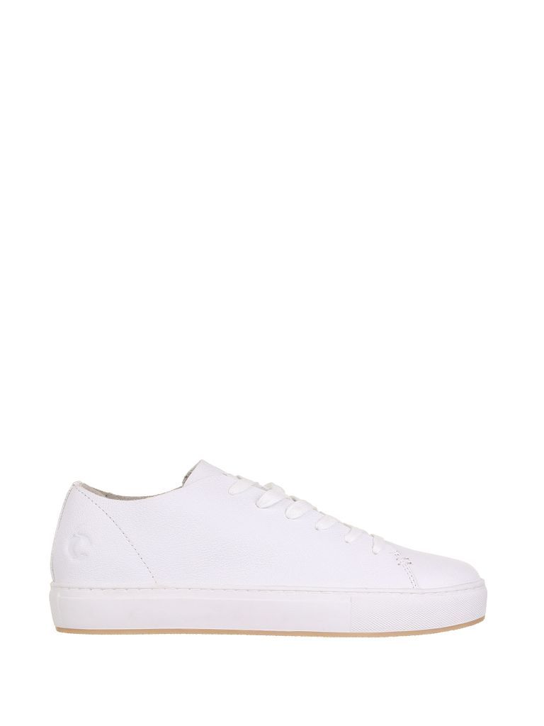 Sneaker In White Leather