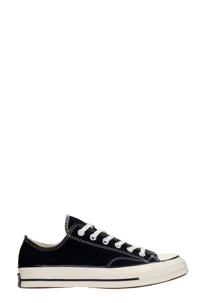 Chuck 70 Sneakers In Black Canvas