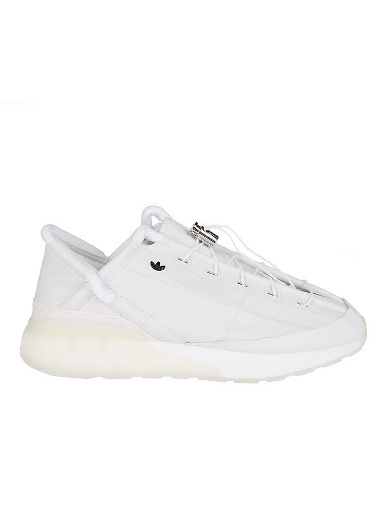 White Leather Zx 2k Phormar Ii Sneakers
