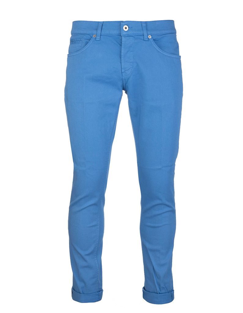 Man George Skinny Jeans In Azure Bull Denim