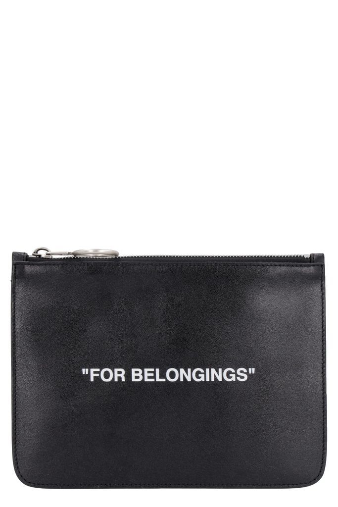 Leather Flat Pouch