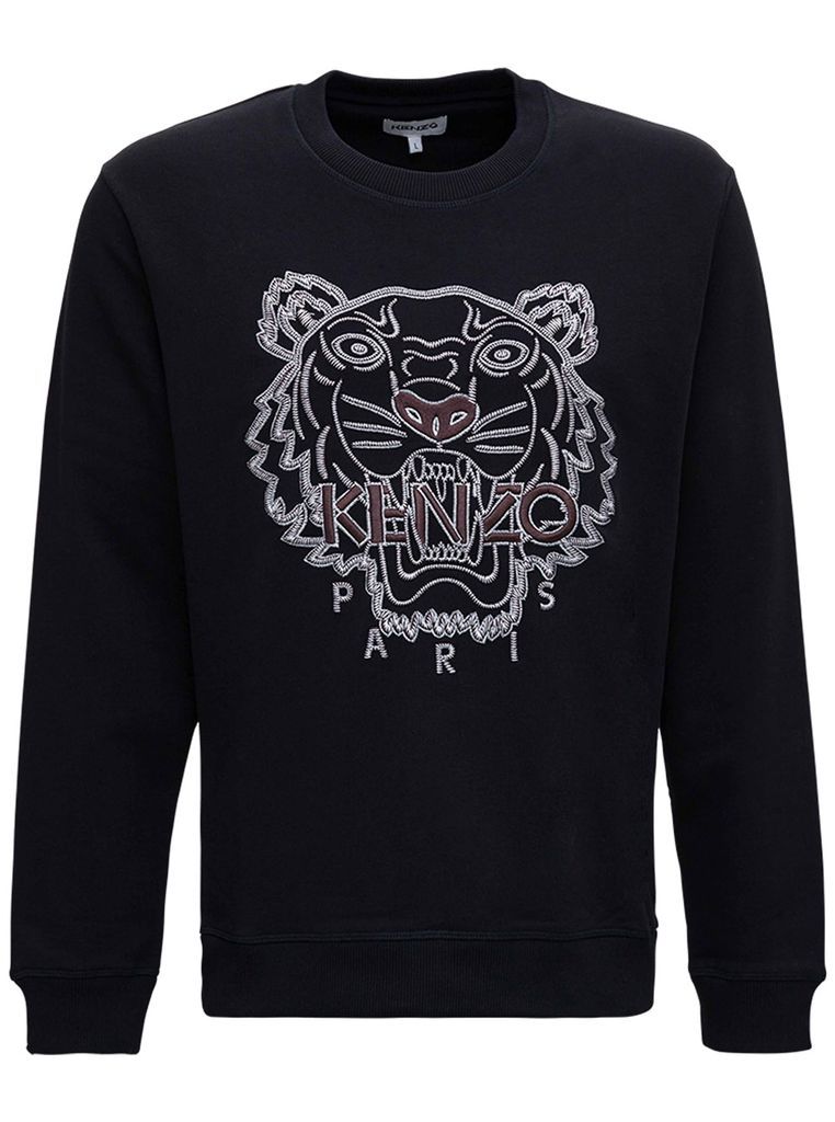 Black Jersey Tiger Sweatshirt