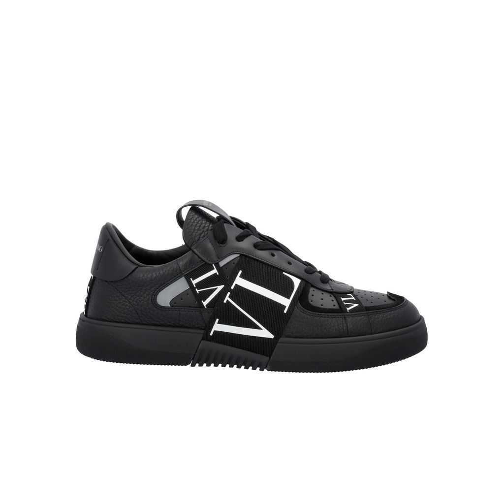 Black Calfskin Vl7n Sneaker
