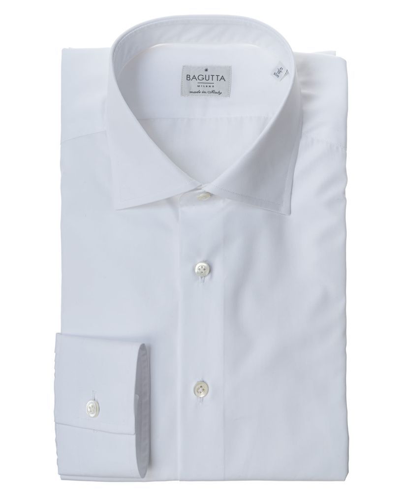 white cotton shirt