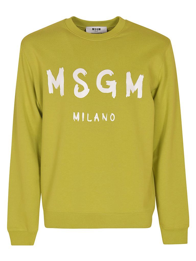 Regular Milano Logo Print Sweatshirt