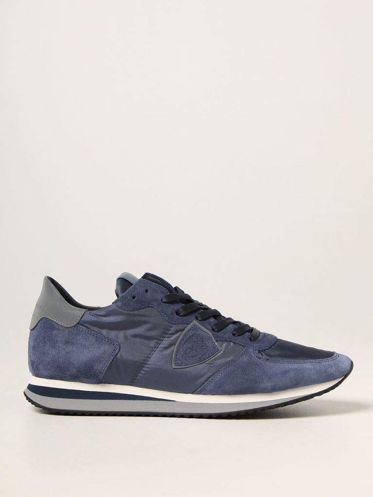 Shoes Tropez Philippe Model Sneakers In Nylon And Suede