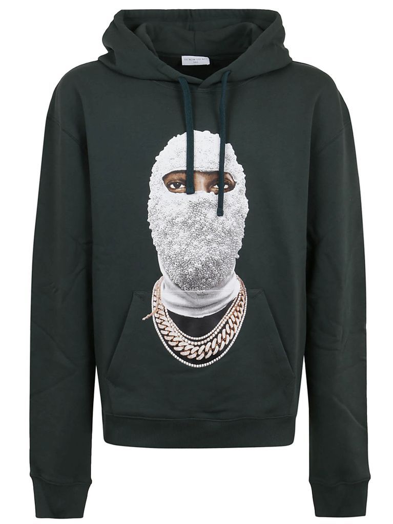 Hoodie With Future Mask Print