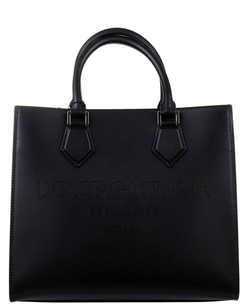 Black Edge Shopper Bag