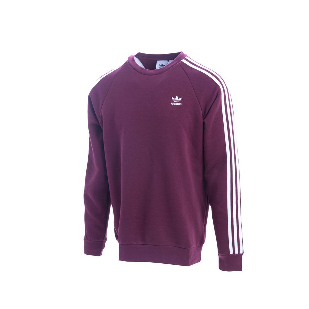 Adidas adicolor Classics 3-stripes Crew Cotton Blend Sweatshirt