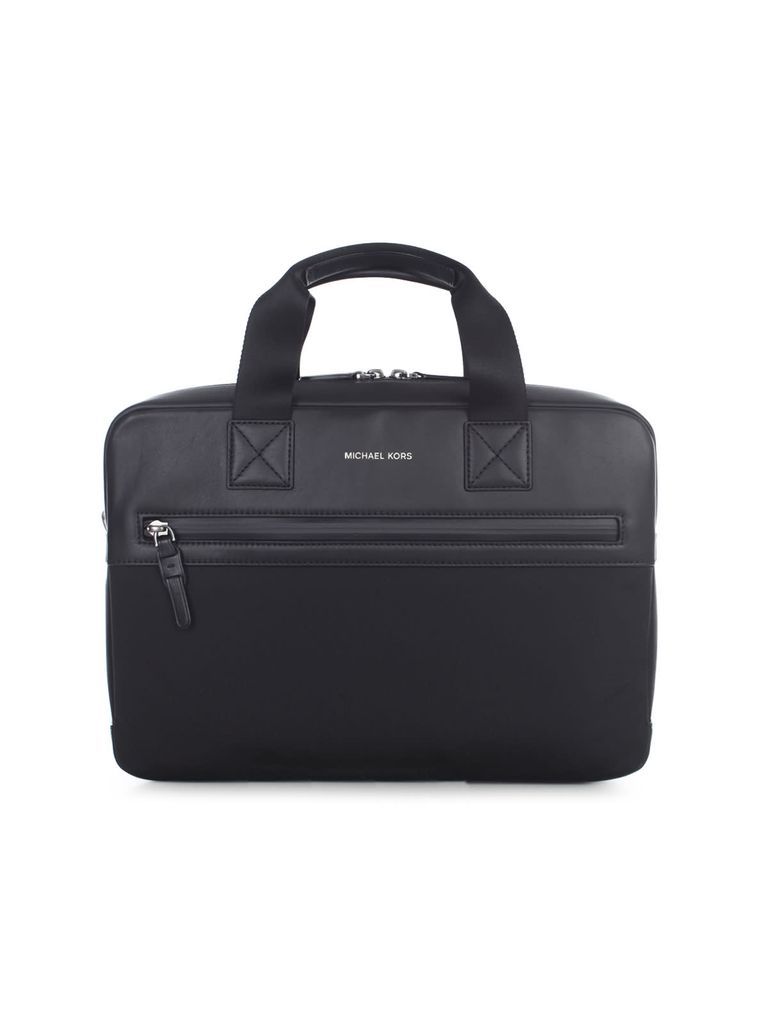 Solid Poly Double Zip Sport Briefcase