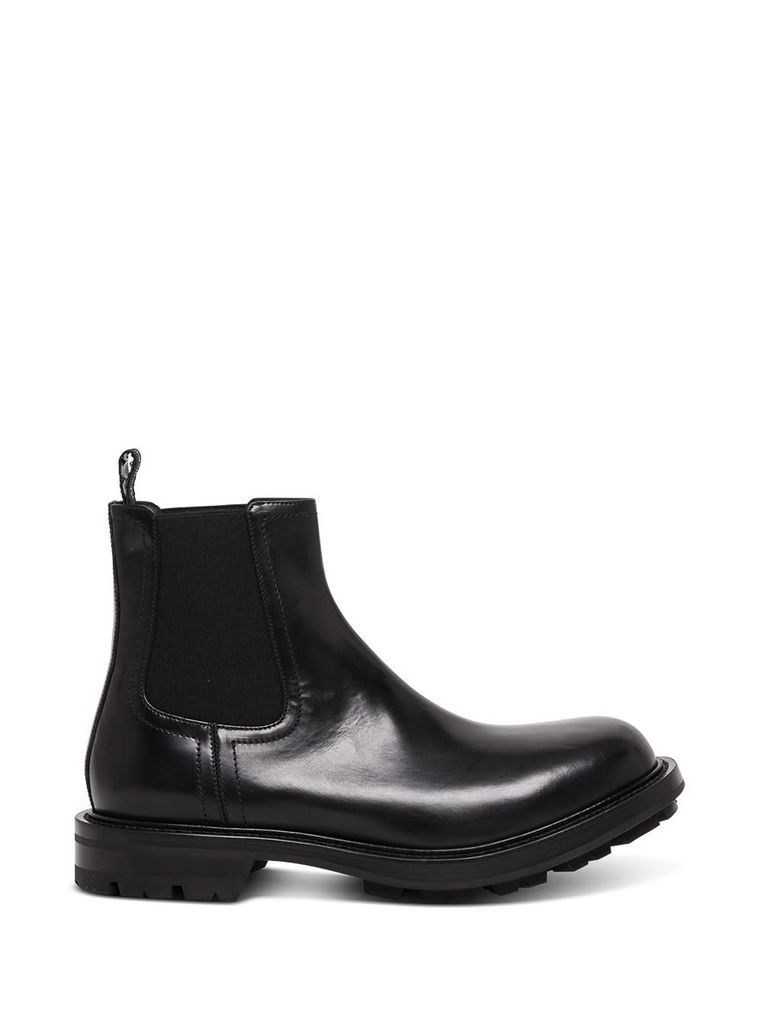Chelsea Boots In Black Leather