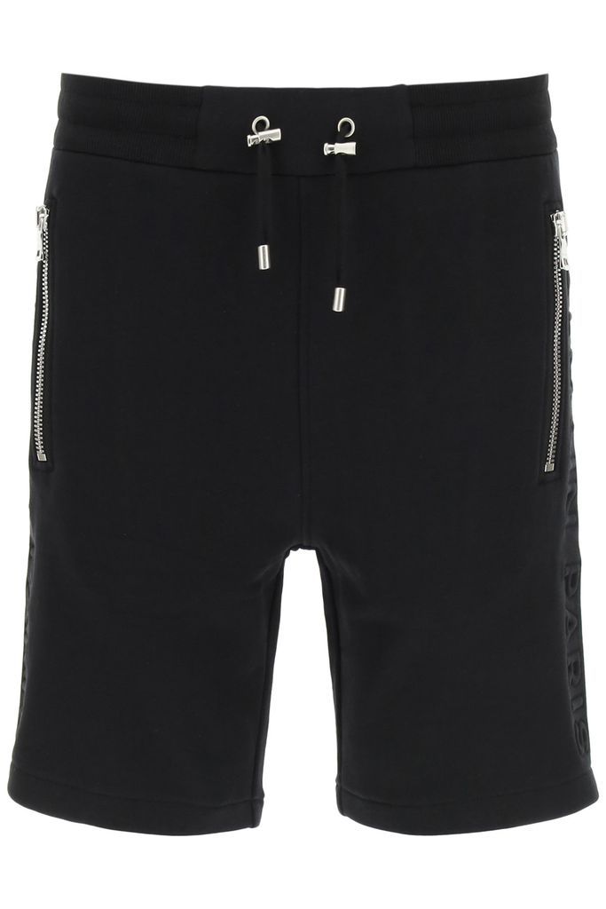 Shorts With Embossed Logo