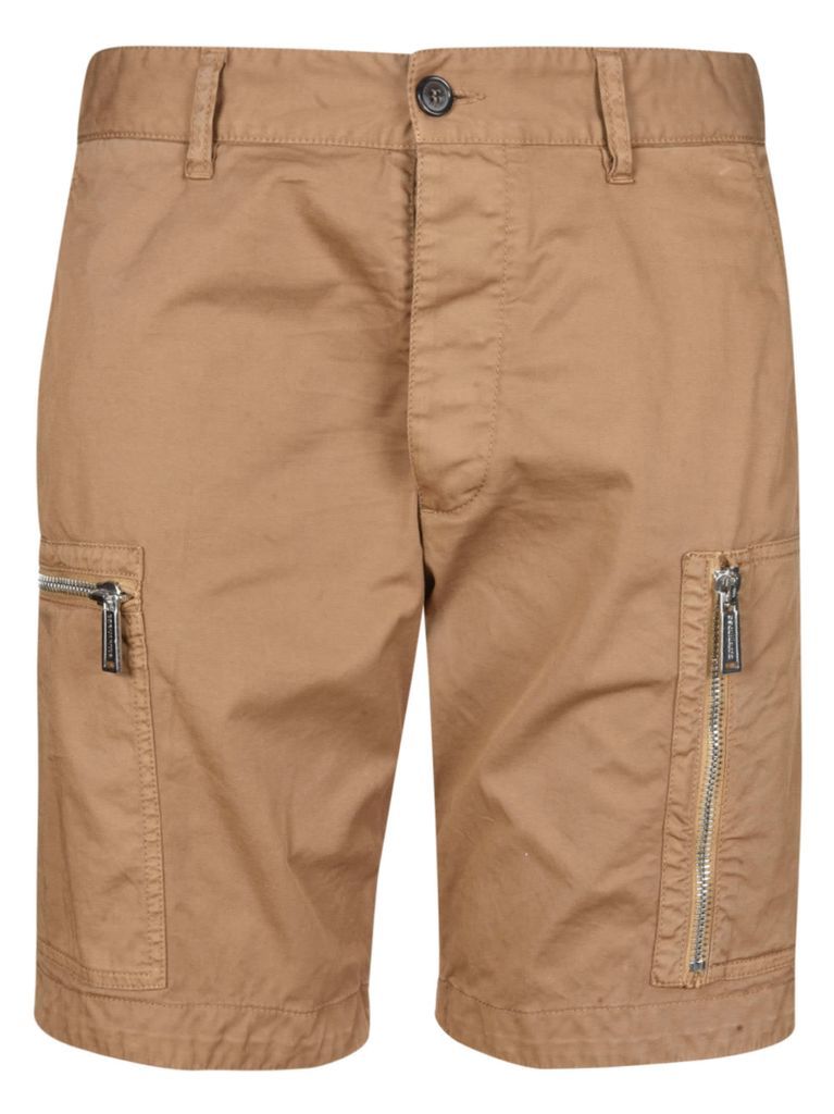 Dual Zip Pocket Shorts