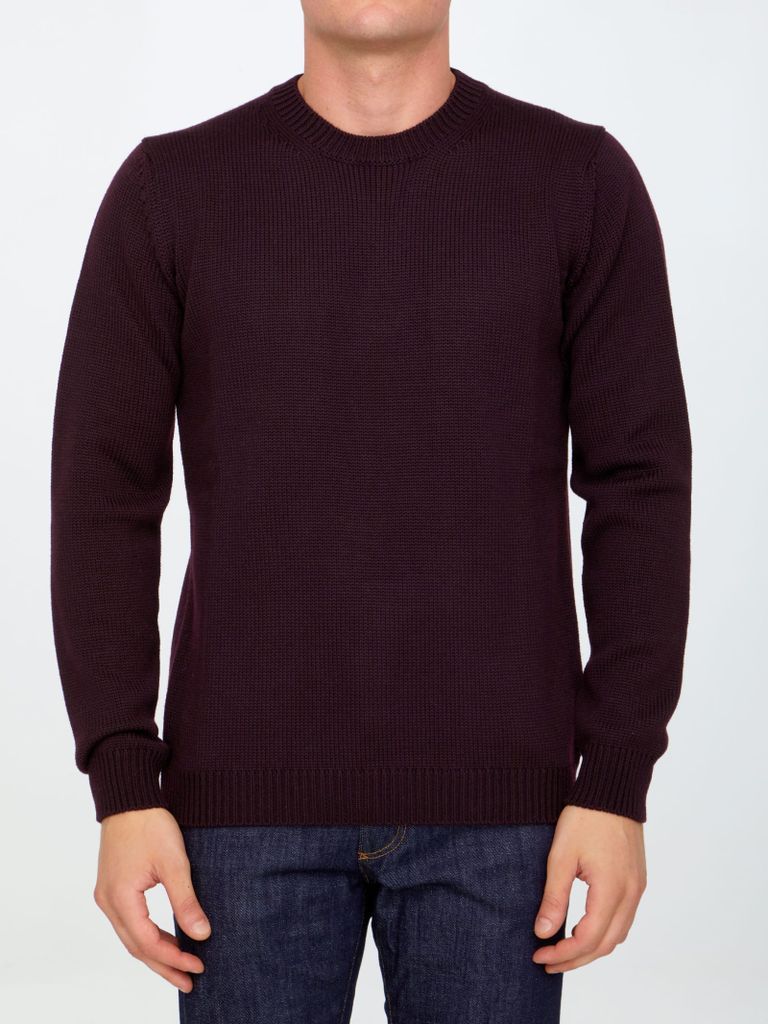 Bordeaux Merino Wool Sweater
