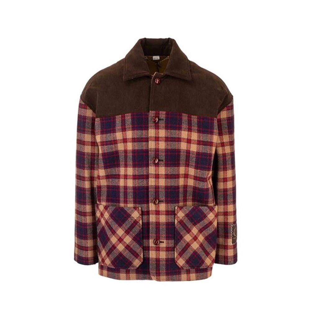 Checked Flannel Padded Shirt