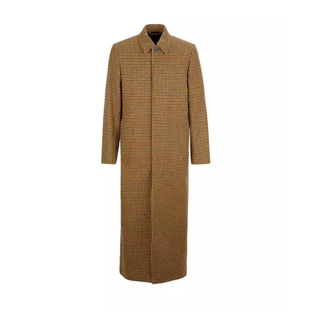 Seamless Long Wool Coat