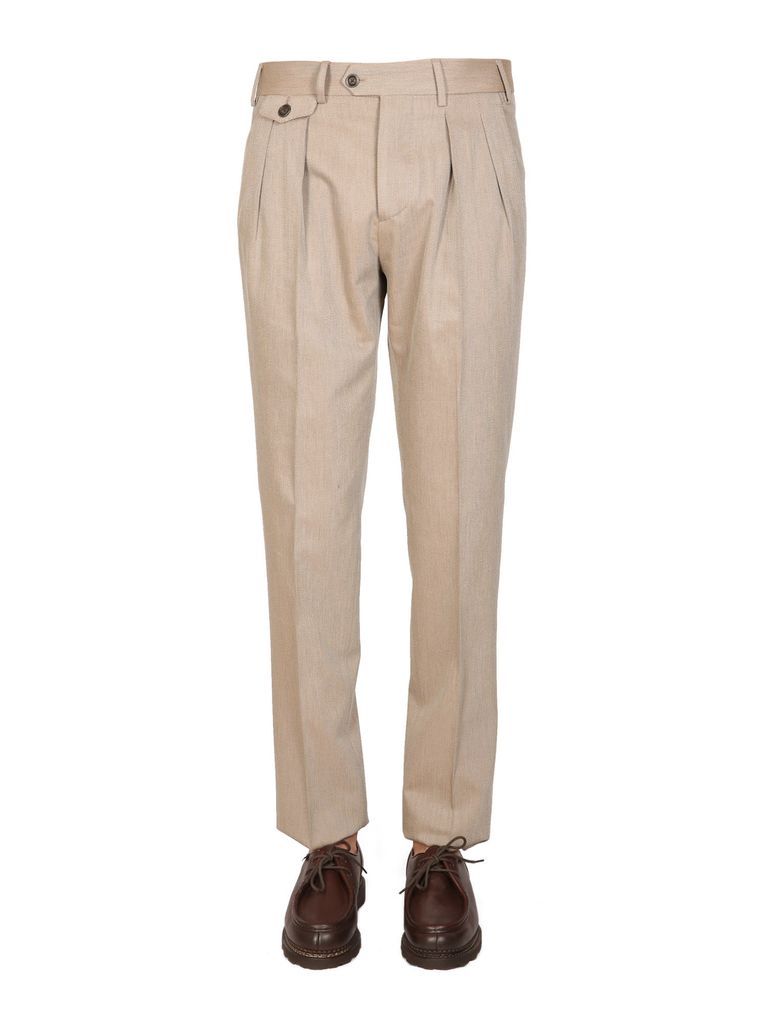 Wool And Cotton Pants