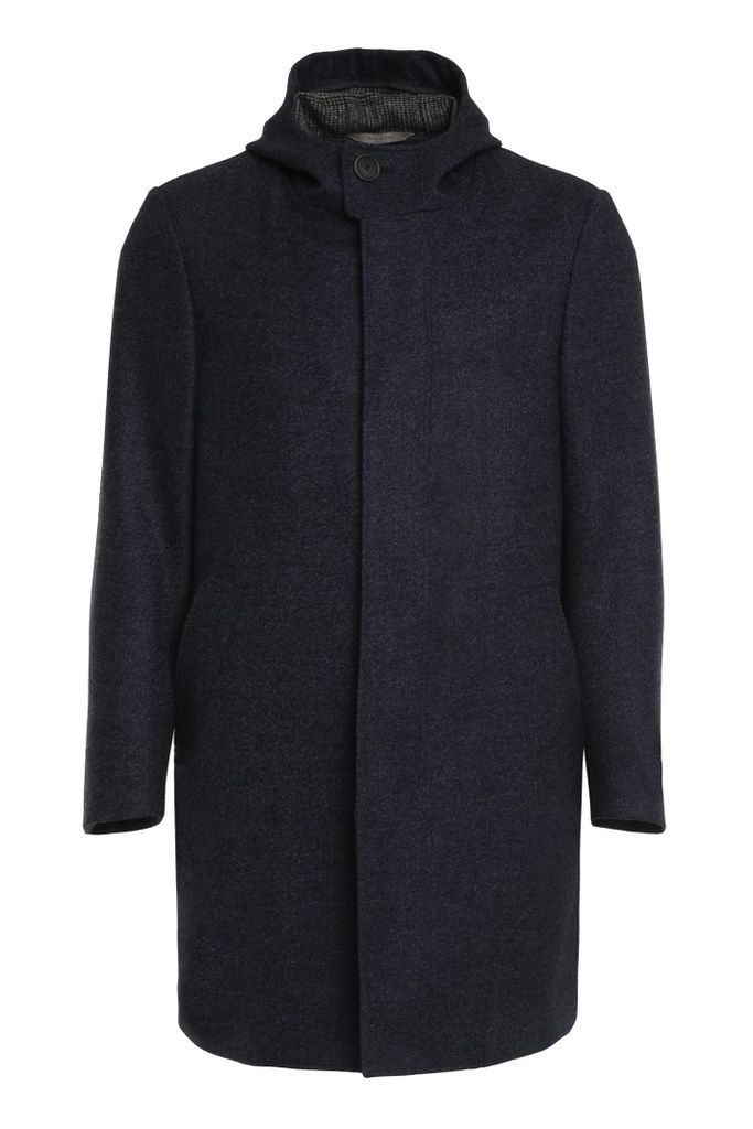 Wool Jersey Coat
