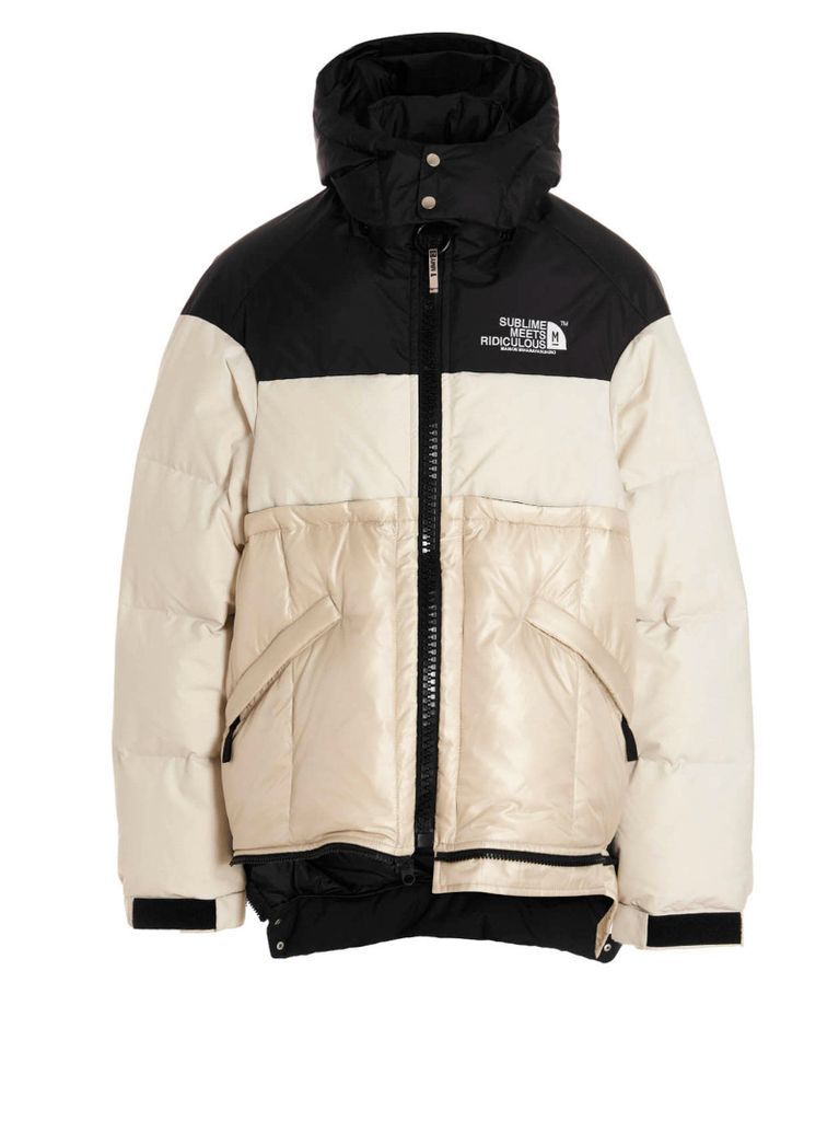 Logo Embroidery Down Jacket