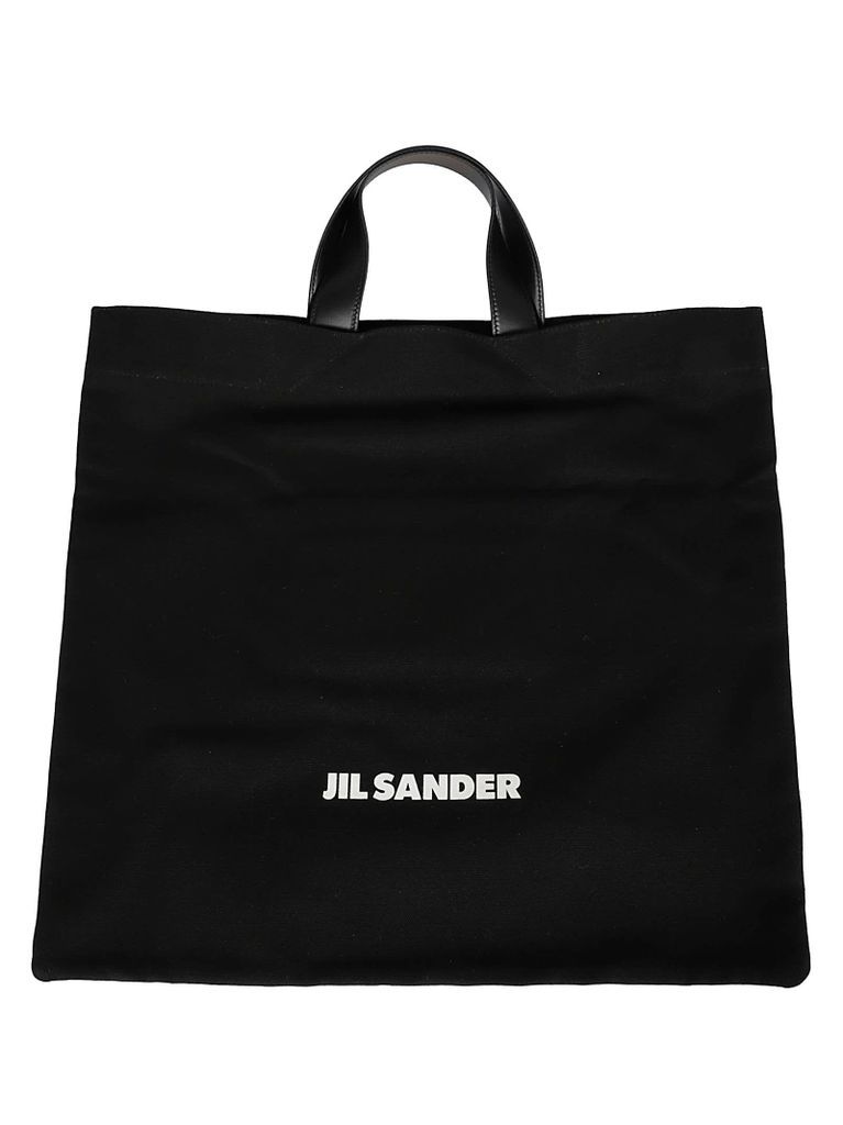 Logo Print Shopper Bag