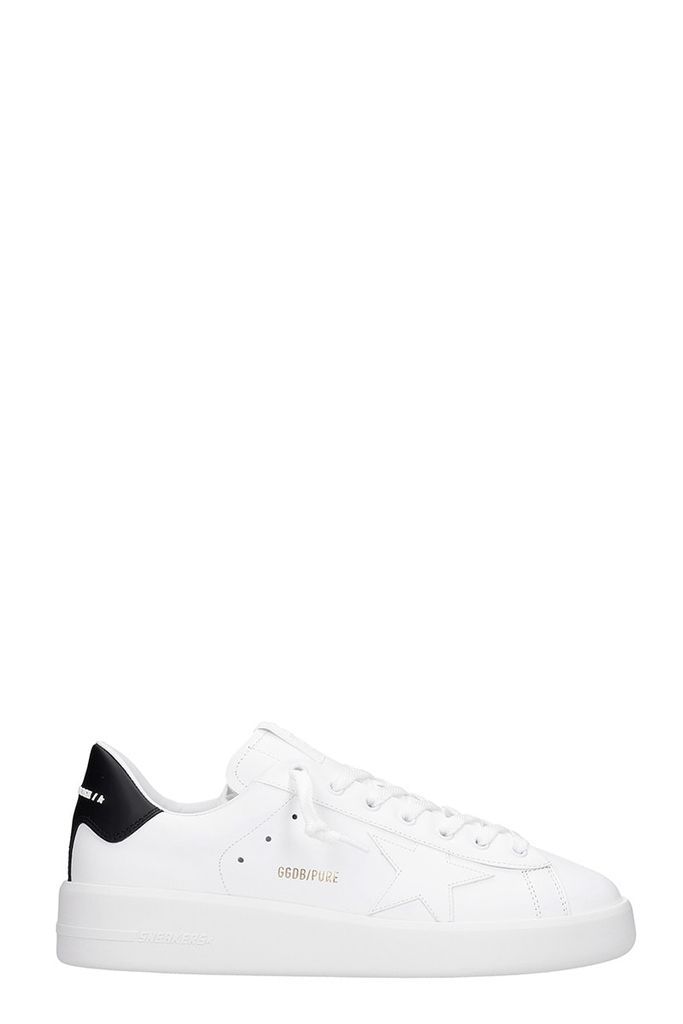 Pure Star Sneakers In White Leather