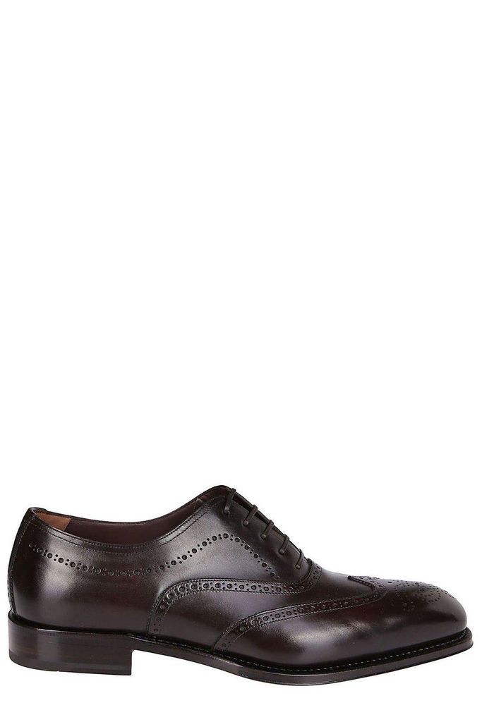 Intricate Brogue Oxford Shoes