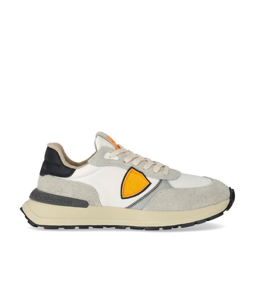 Antibes White Fluo Orange Sneaker