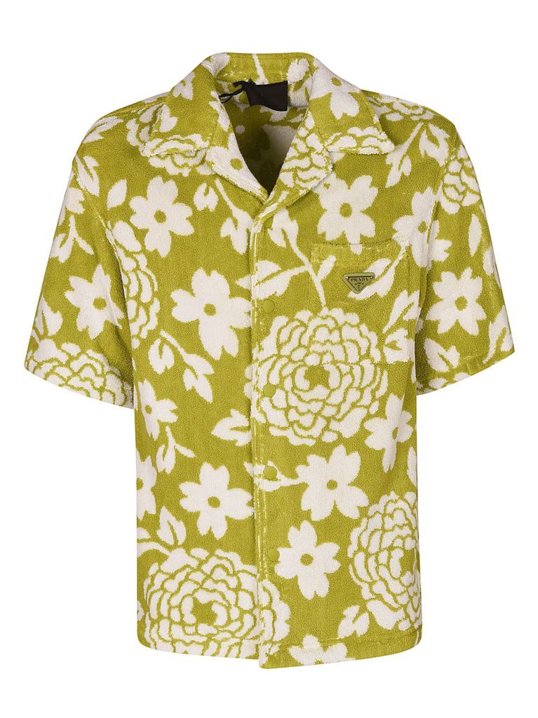 Floral Print Short Sleeved Shirt