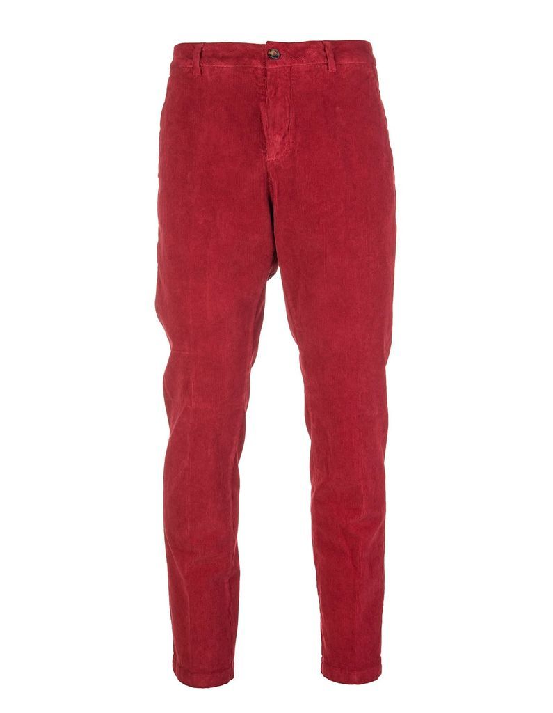 Marais Trousers In Red Corduroy