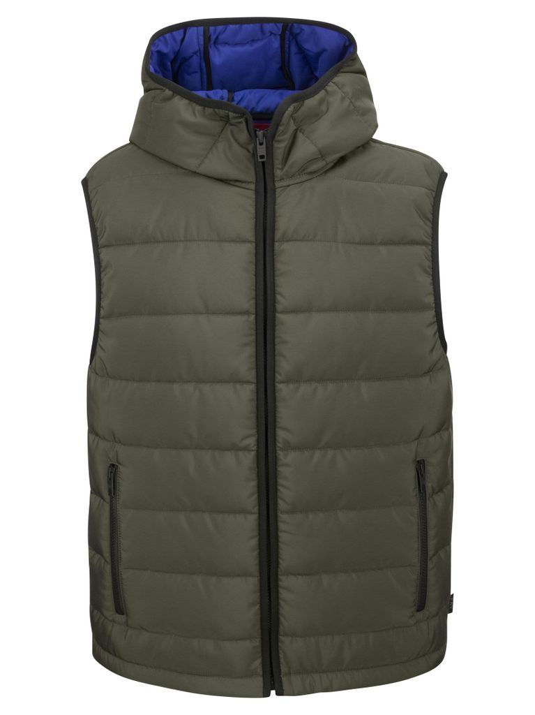 Quilted Hooded Waistcoat