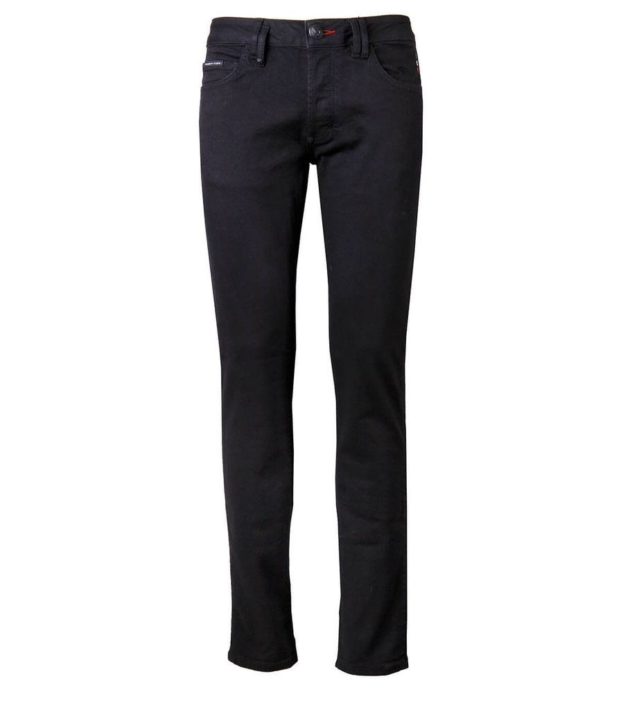 Super Straight Cut Istitutional Black Jeans