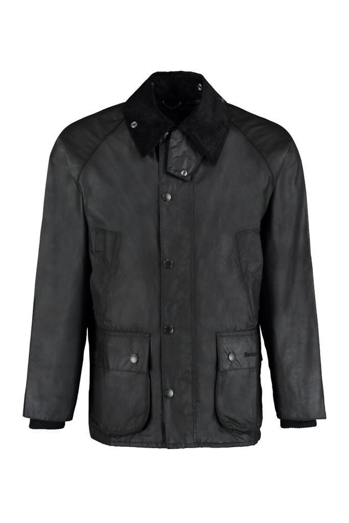 Bedale Jacket In Coated Cotton