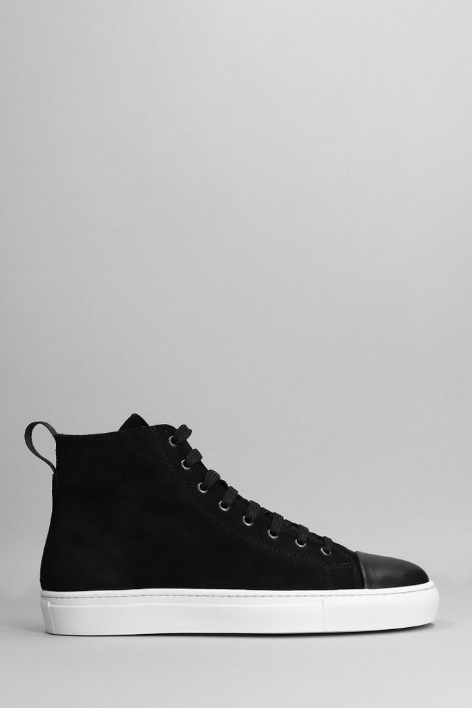 Edition 2 Sneakers In Black Suede